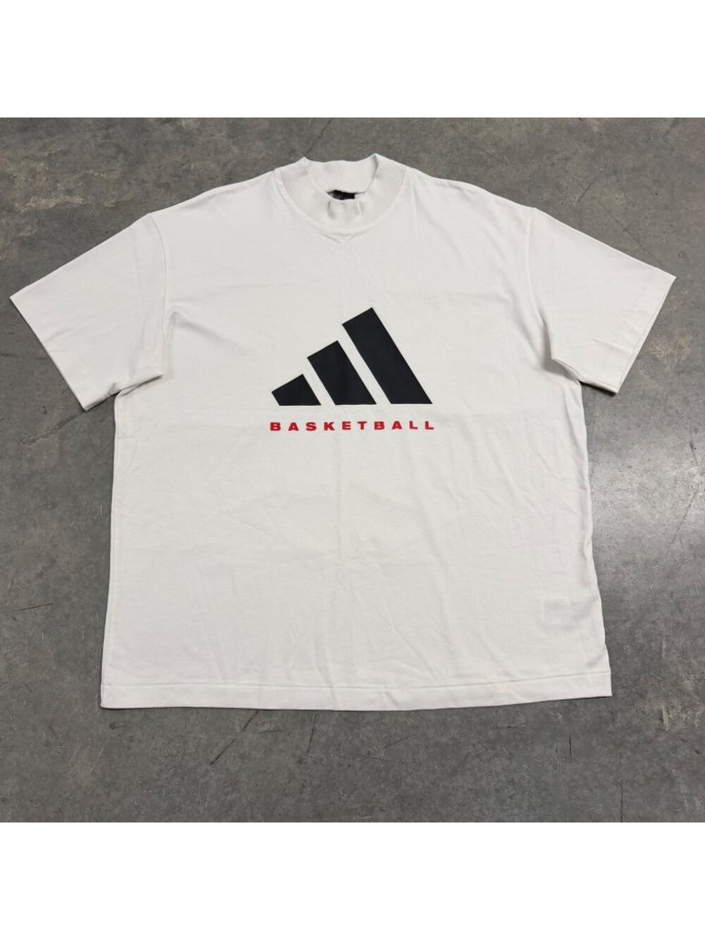 Adidas Modern Basketball Mock Neck T-Shirt